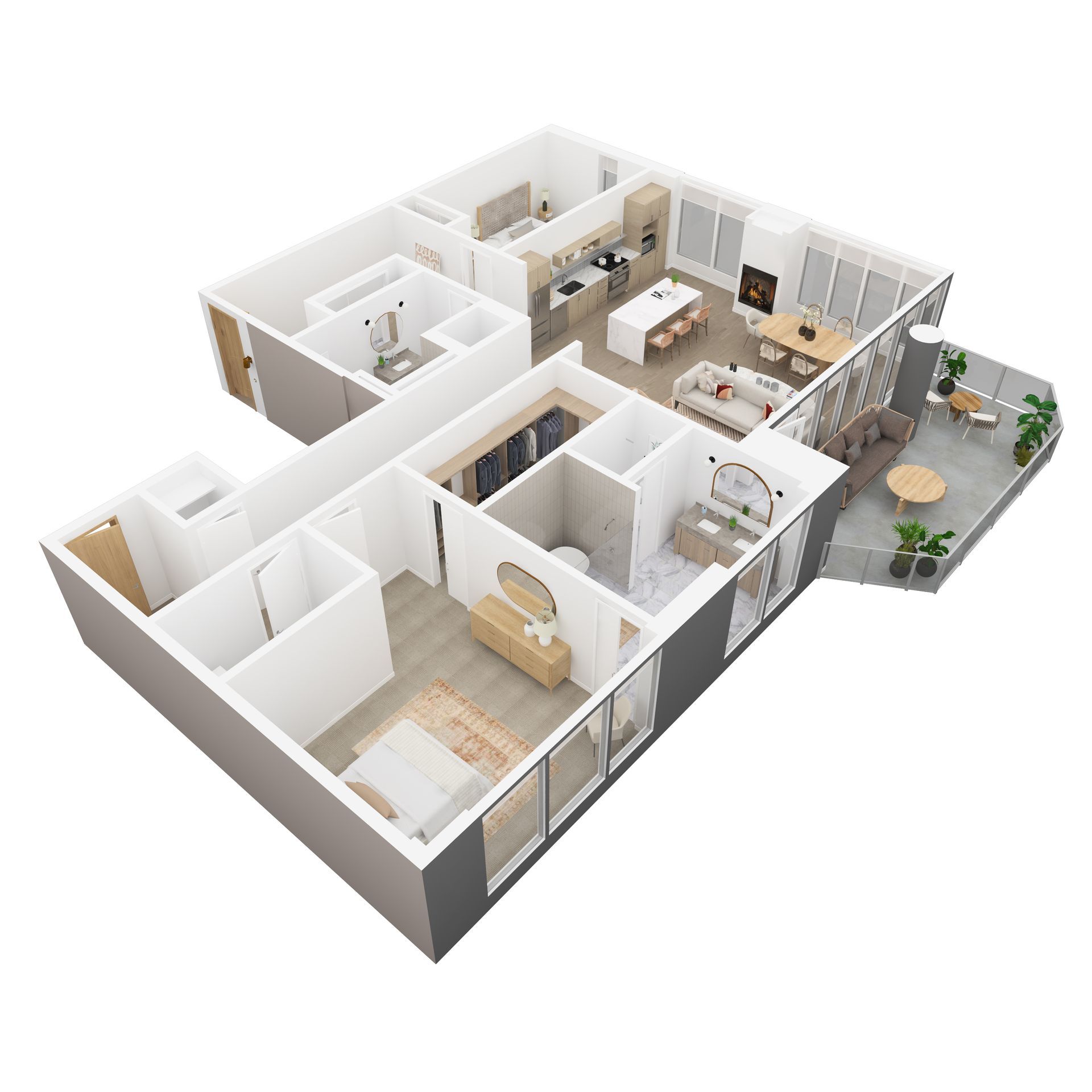 PH1 Floor Plan View 3