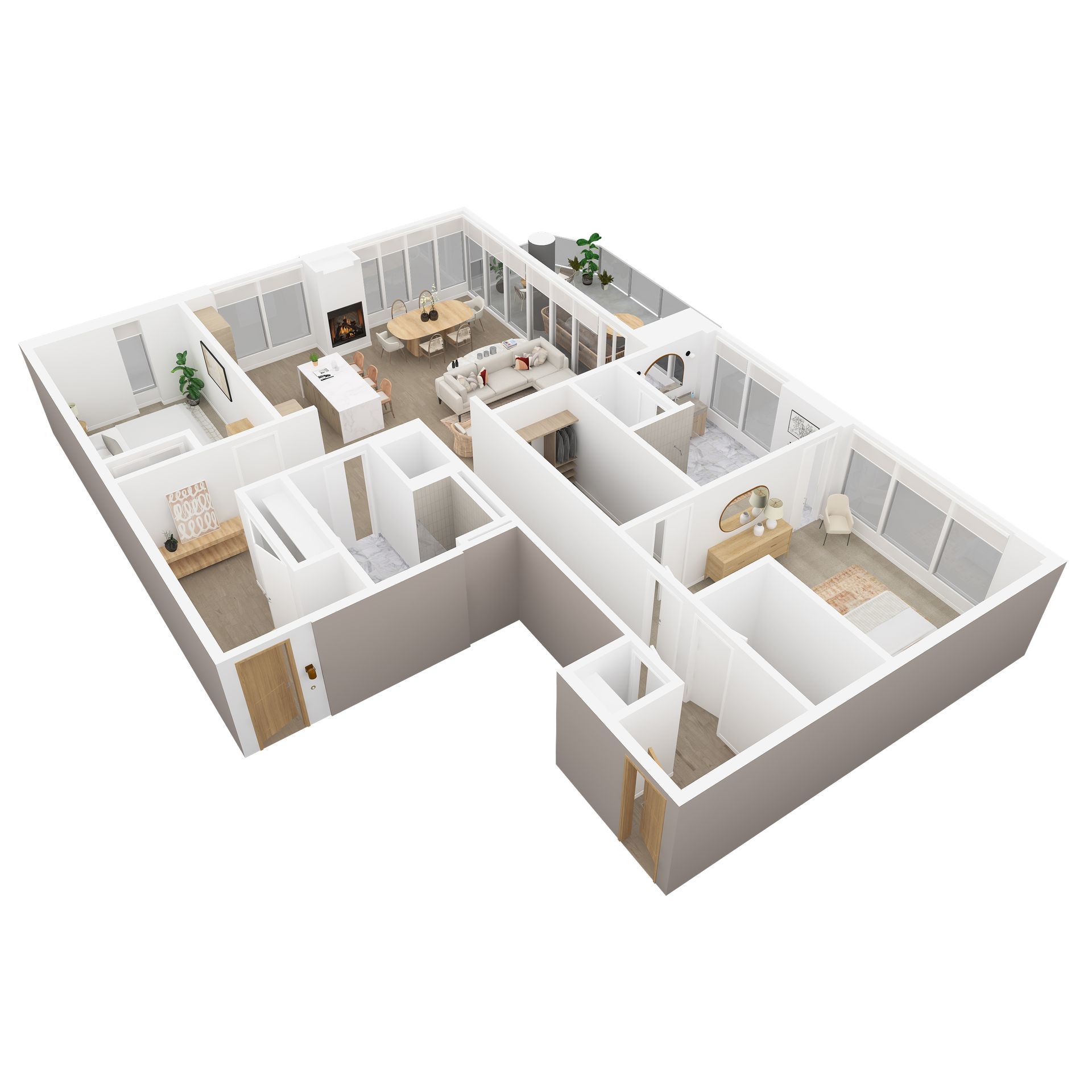 PH1 Floor Plan View 4