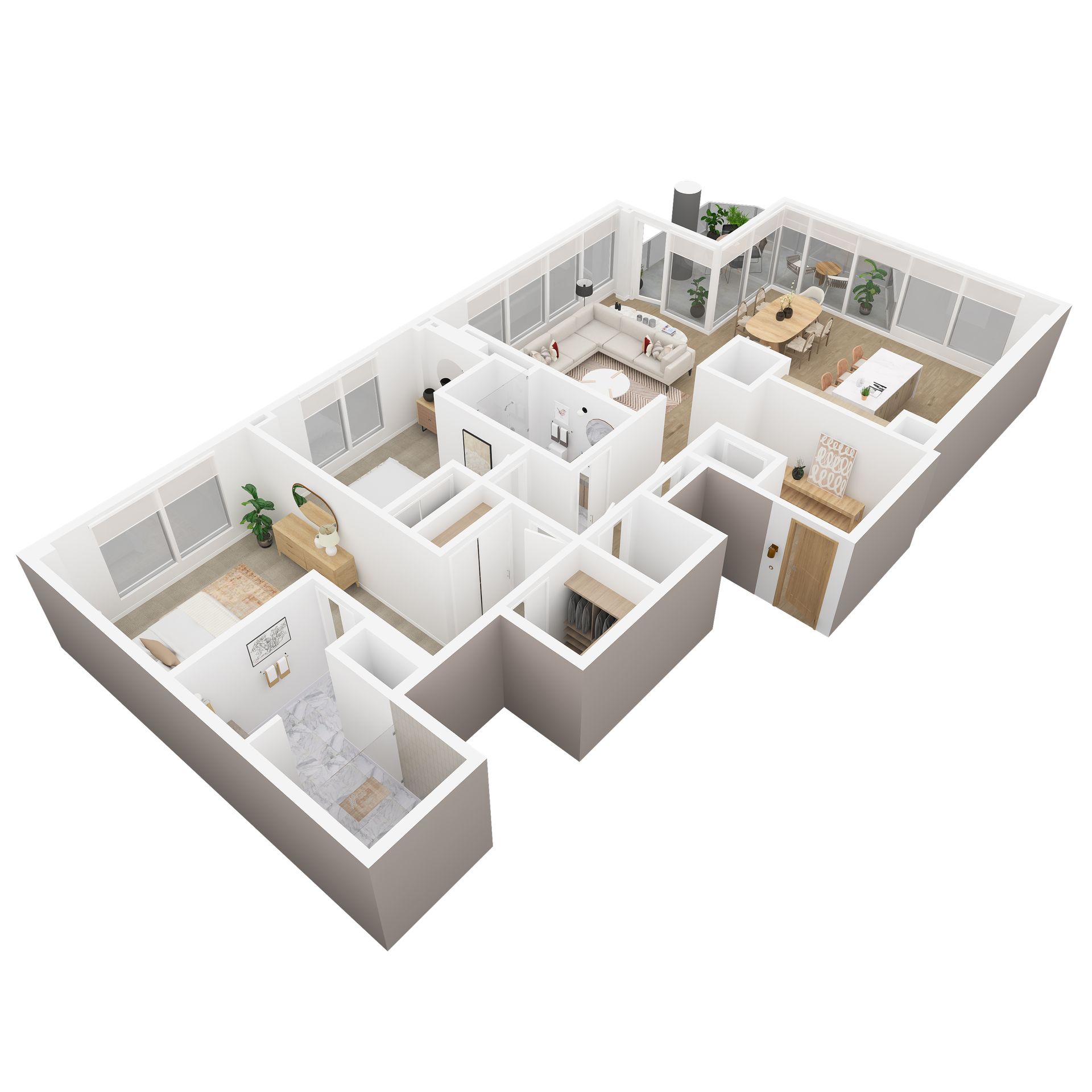 PH2 Floor Plan View 2