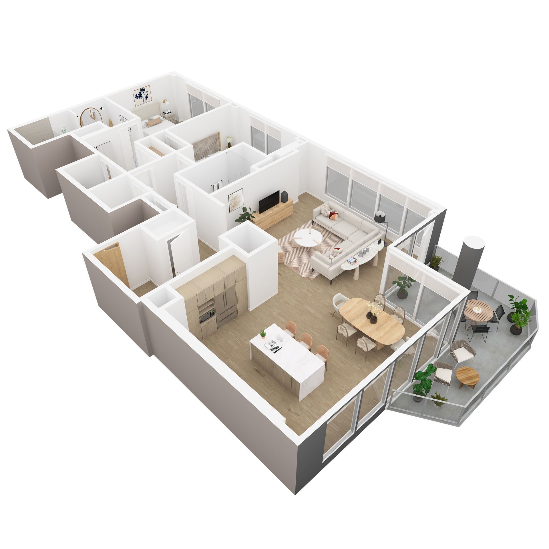 PH2 Floor Plan View 4