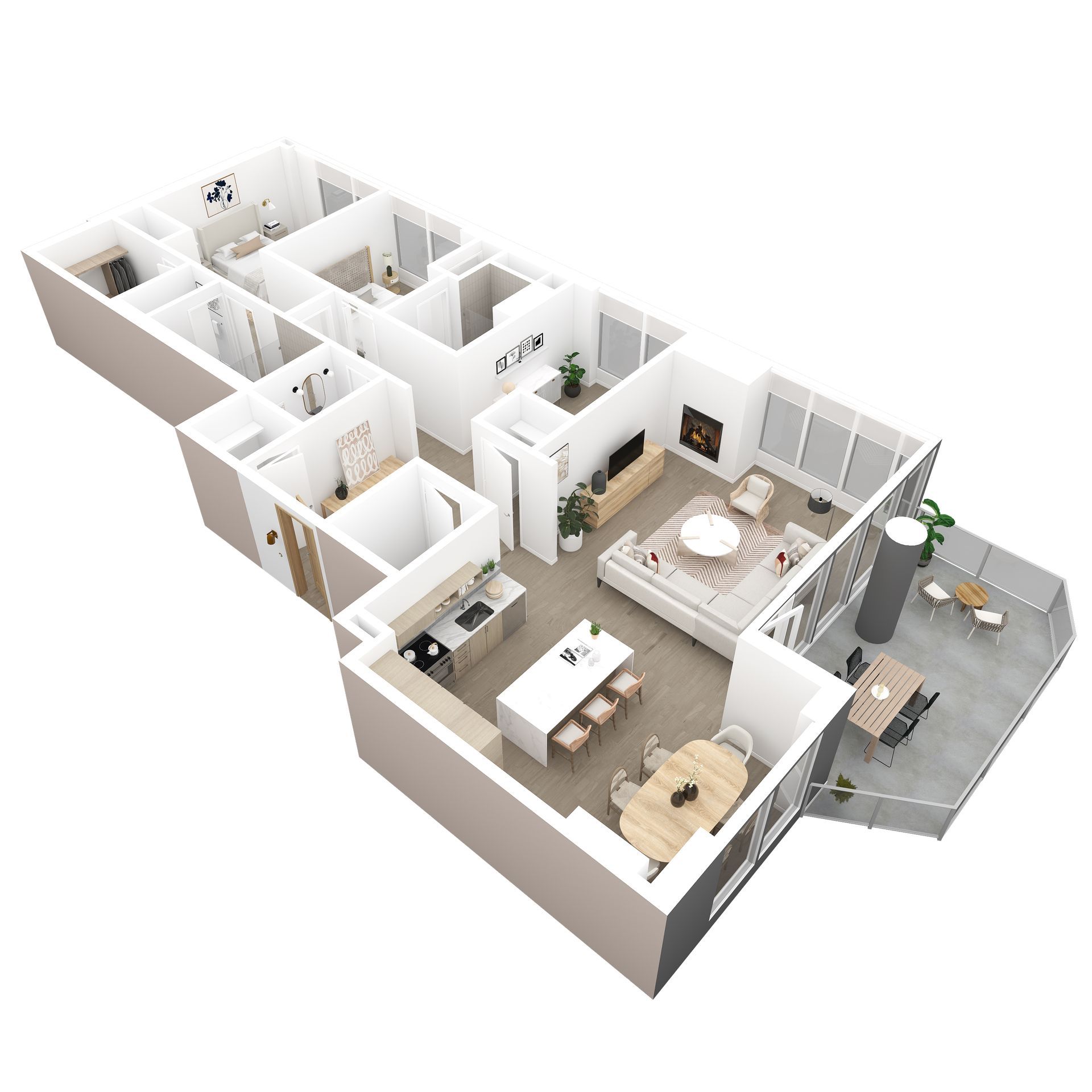 PH3 Floor Plan View 2