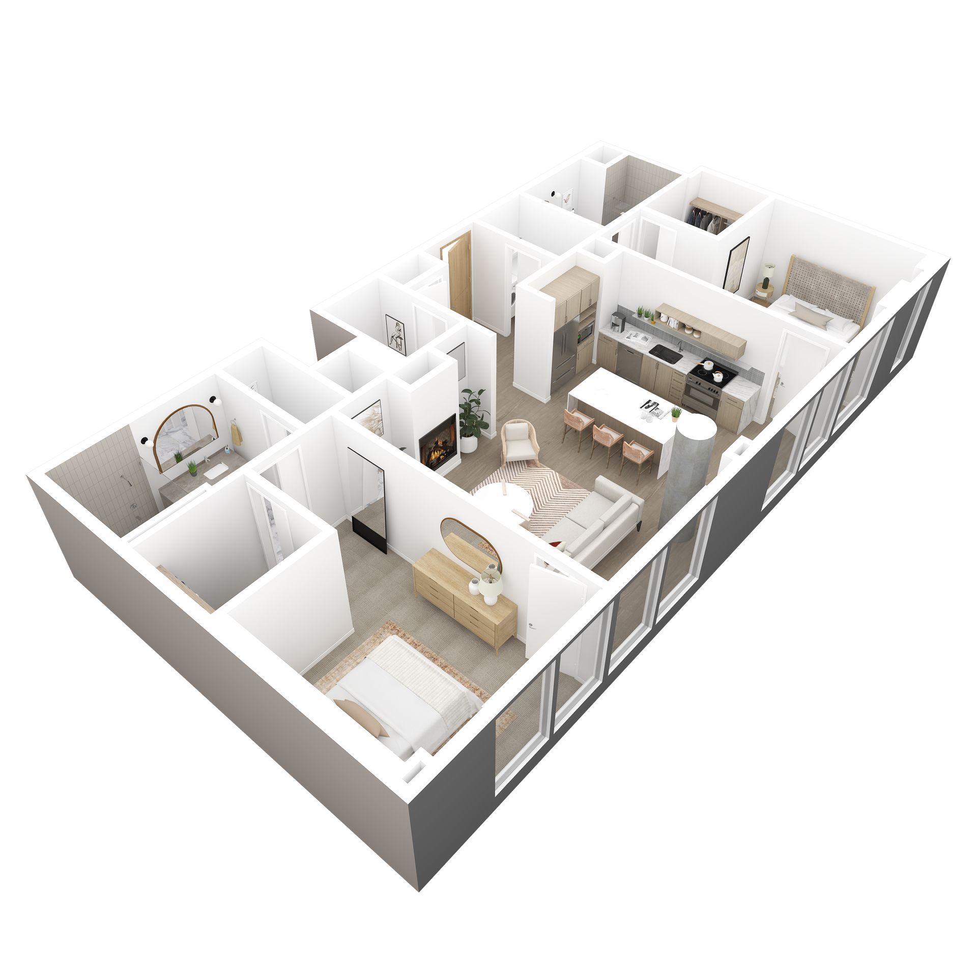 PH4 Floor Plan View 2