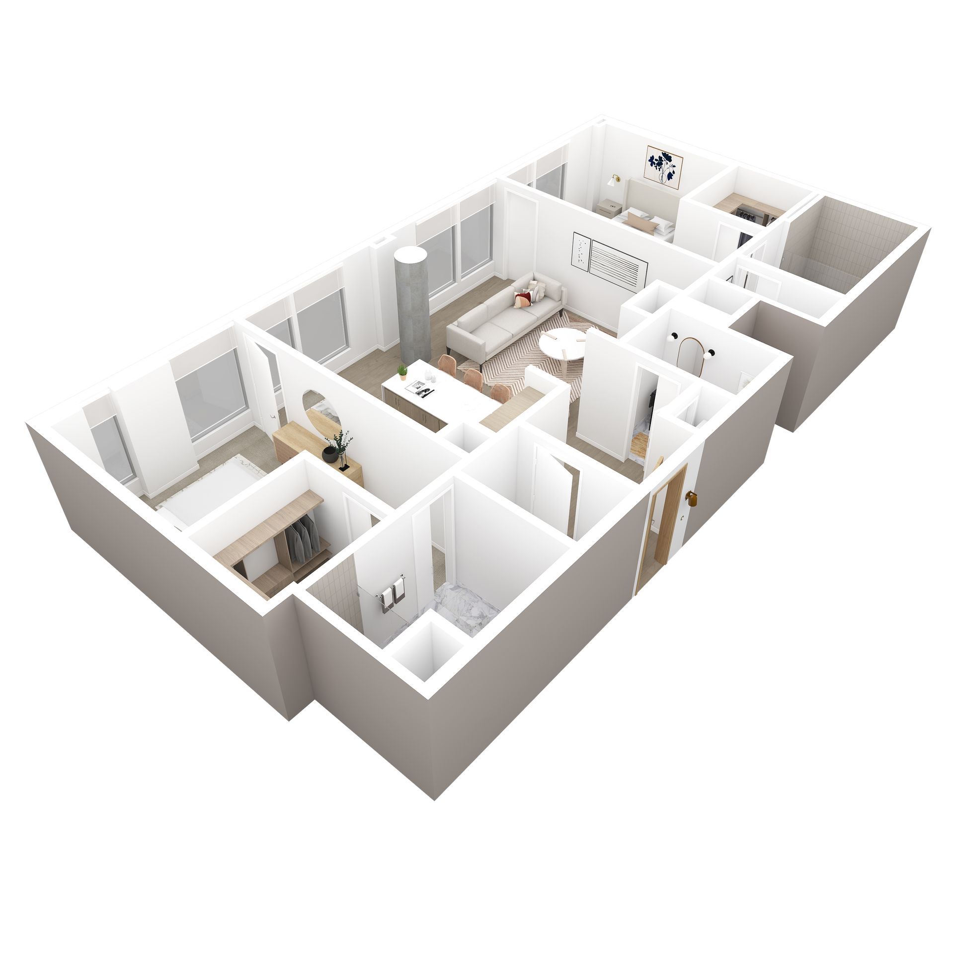 PH4 Floor Plan View 3