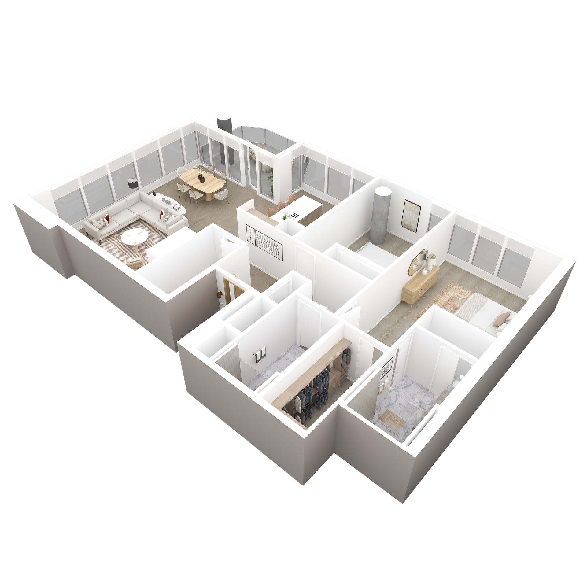 PH4 Floor Plan View  03