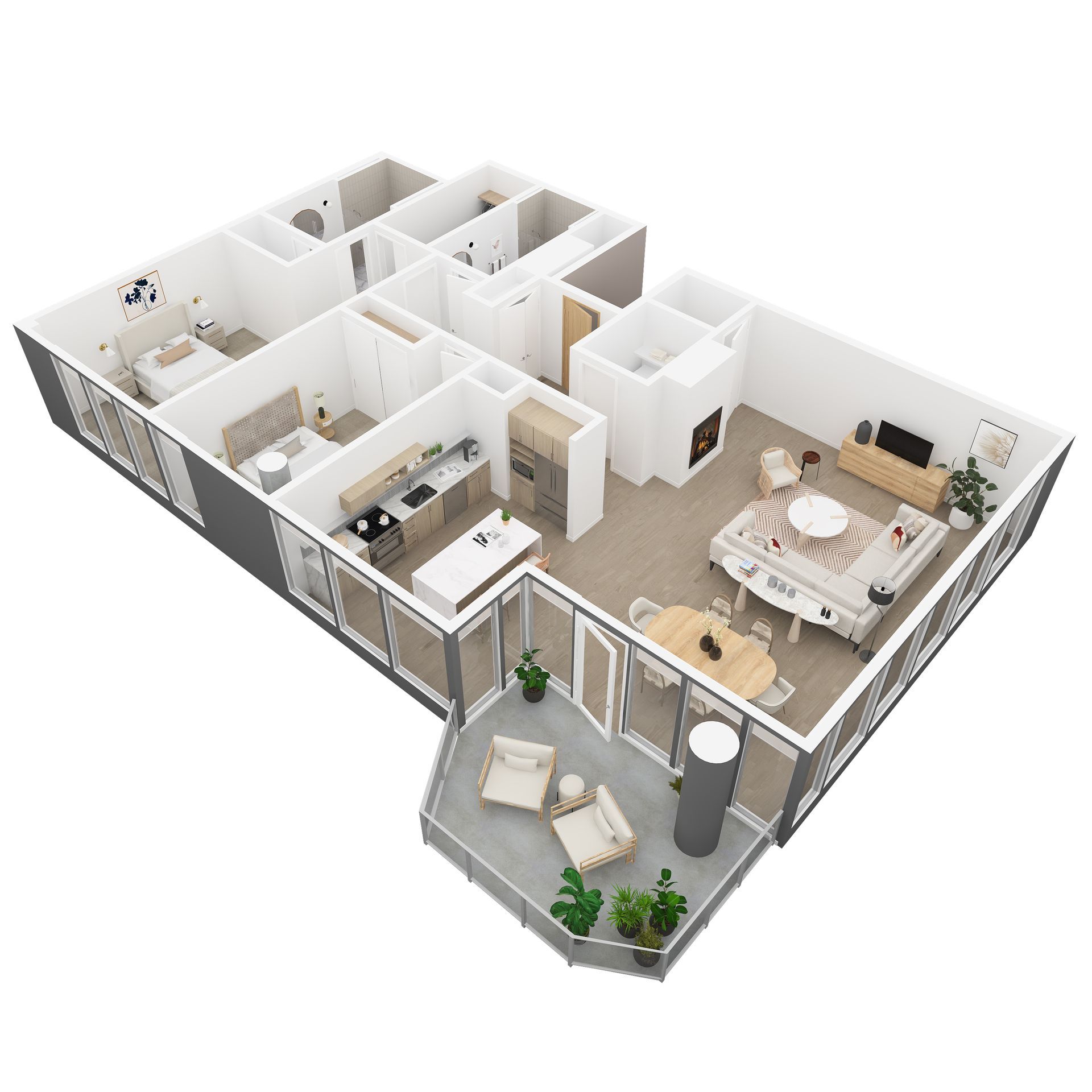 PH5 Floor Plan View 