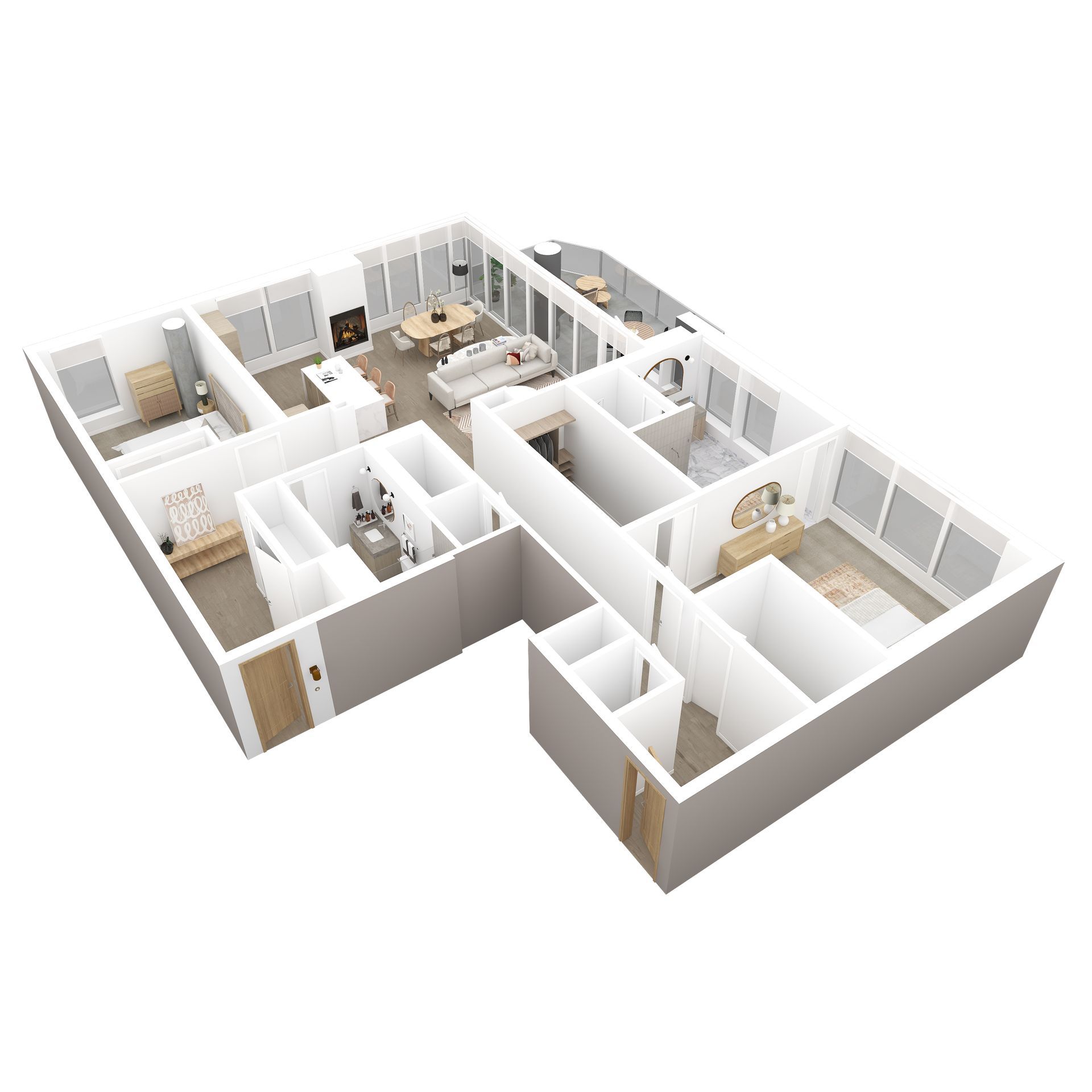 PH1 Floor Plan View  014