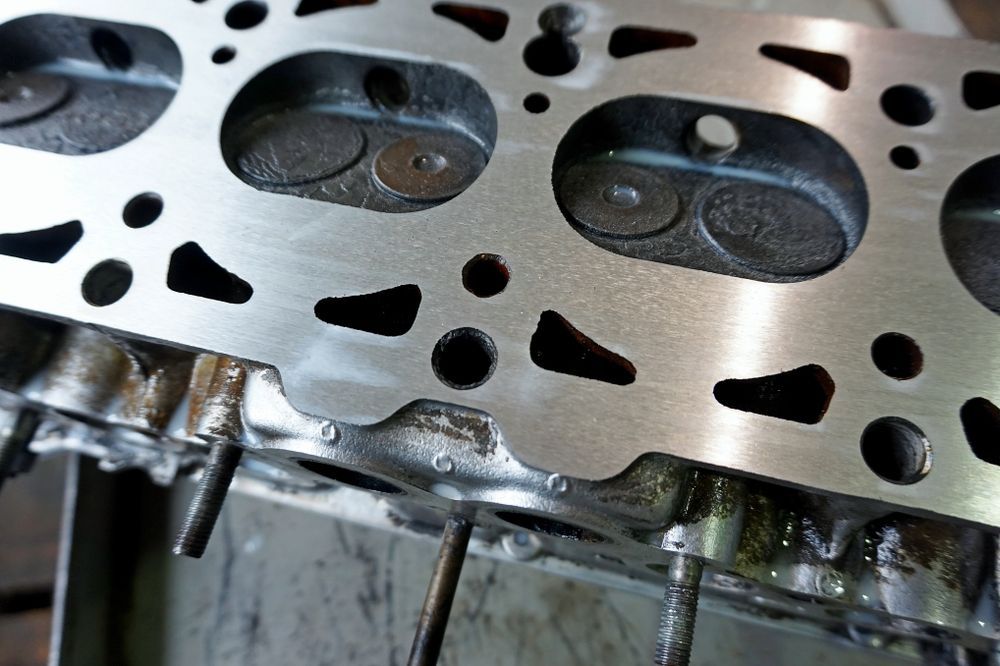 Engine Cylinder Head Valves and Various Holes — P.K. Head Servicing & Reconditioning in Warilla, NSW