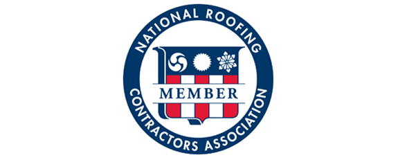 The logo for the national roofing contractors association
