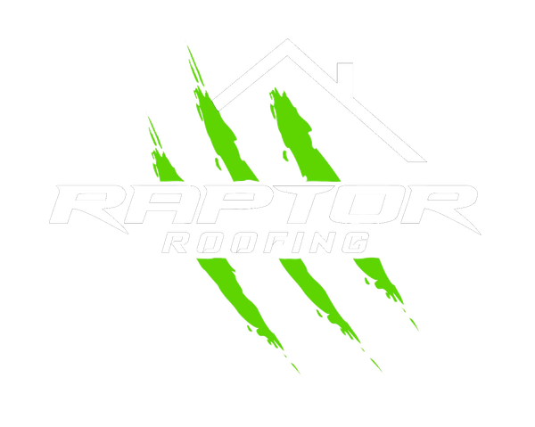 A green and white logo with a claw scratch on a white background.