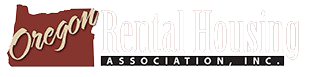 The logo for the oregon rental housing association inc.
