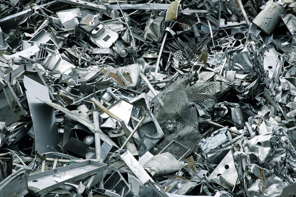 Pile of Scrap Metal, Various Shapes and Sizes, Silver and Gray — Independent Scrap Metal Pty Ltd in Bangalow, NSW