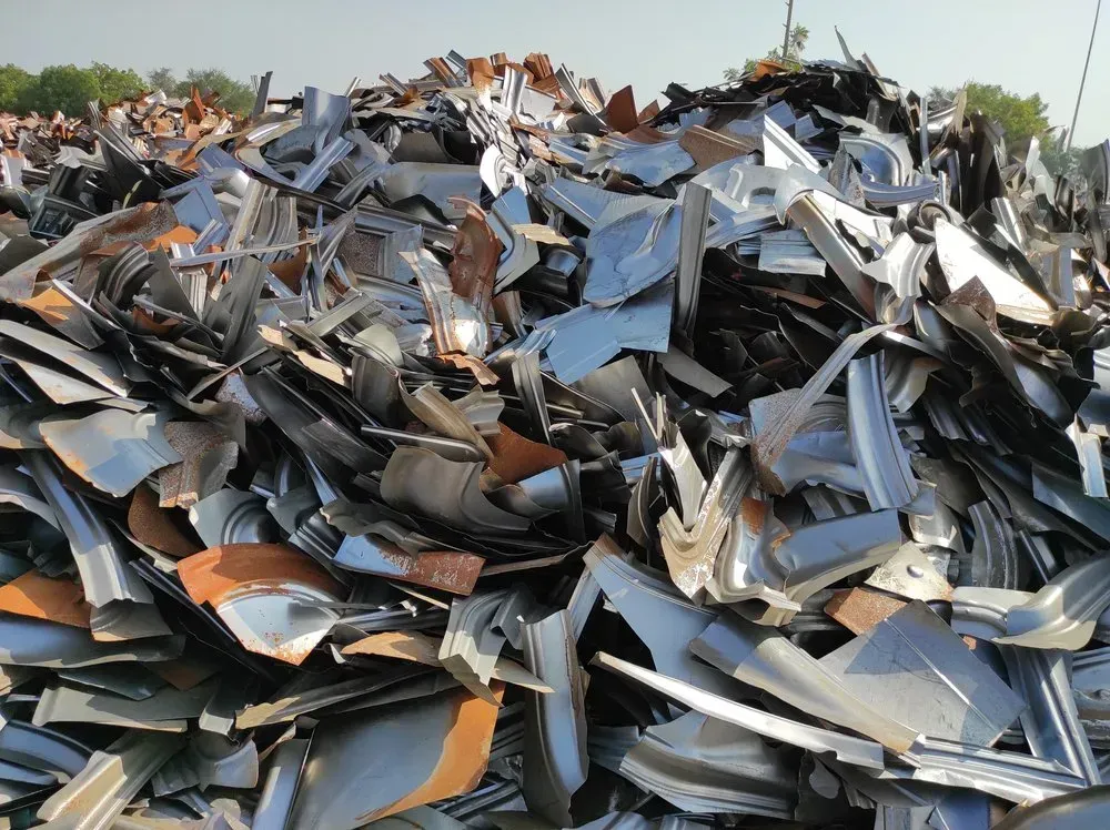 Pile of Scrap Metal, Possibly Car Parts, Outdoors — Independent Scrap Metal Pty Ltd in Lismore, NSW