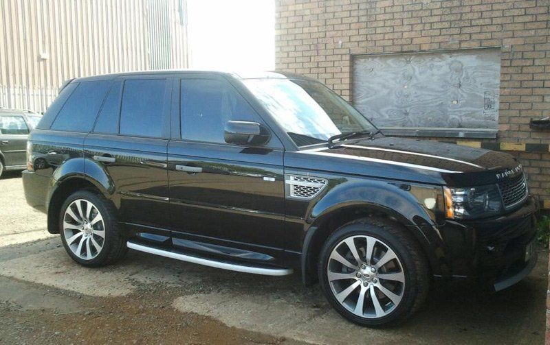 Valeted Range Rover cleaned by Clean Me