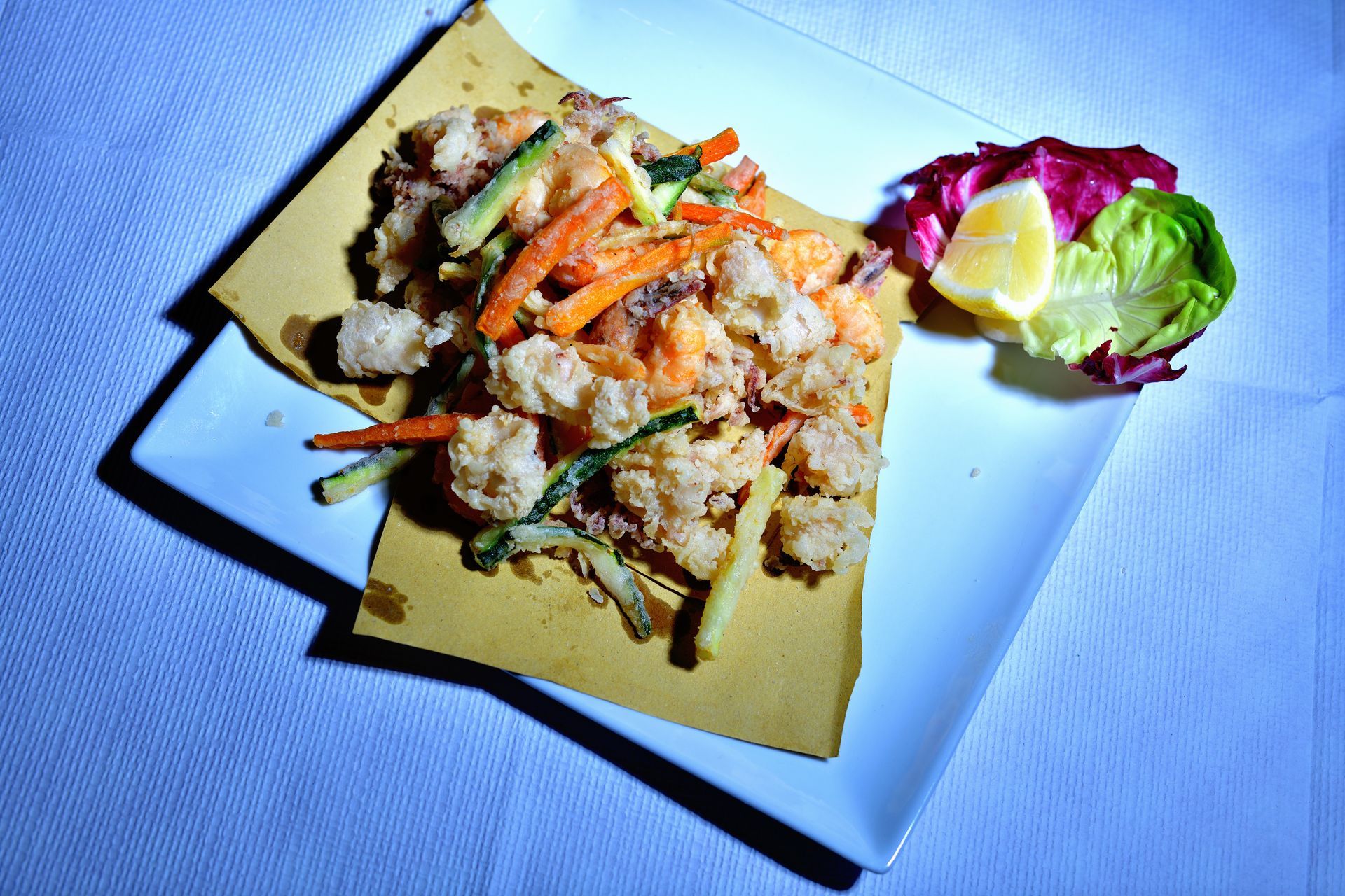 Fritto Misto di Pesce - Osteria Grotta Rossa 0541 751707