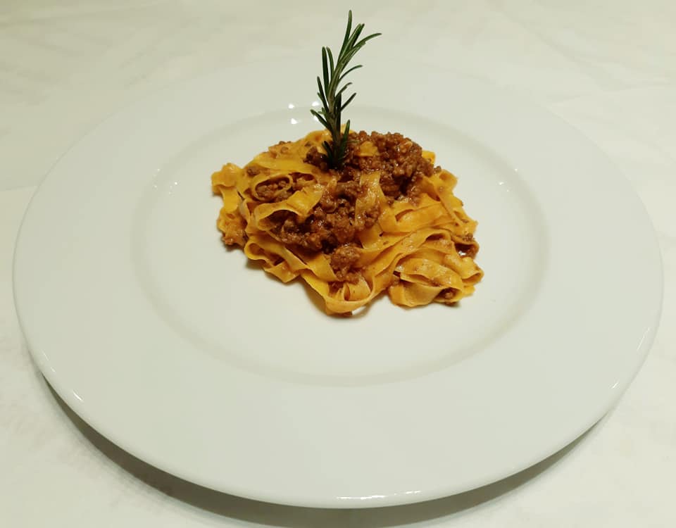Gran Premio Internazionale della Ristorazione - Tagliatella al ragù di una volta Osteria Grotta Rossa