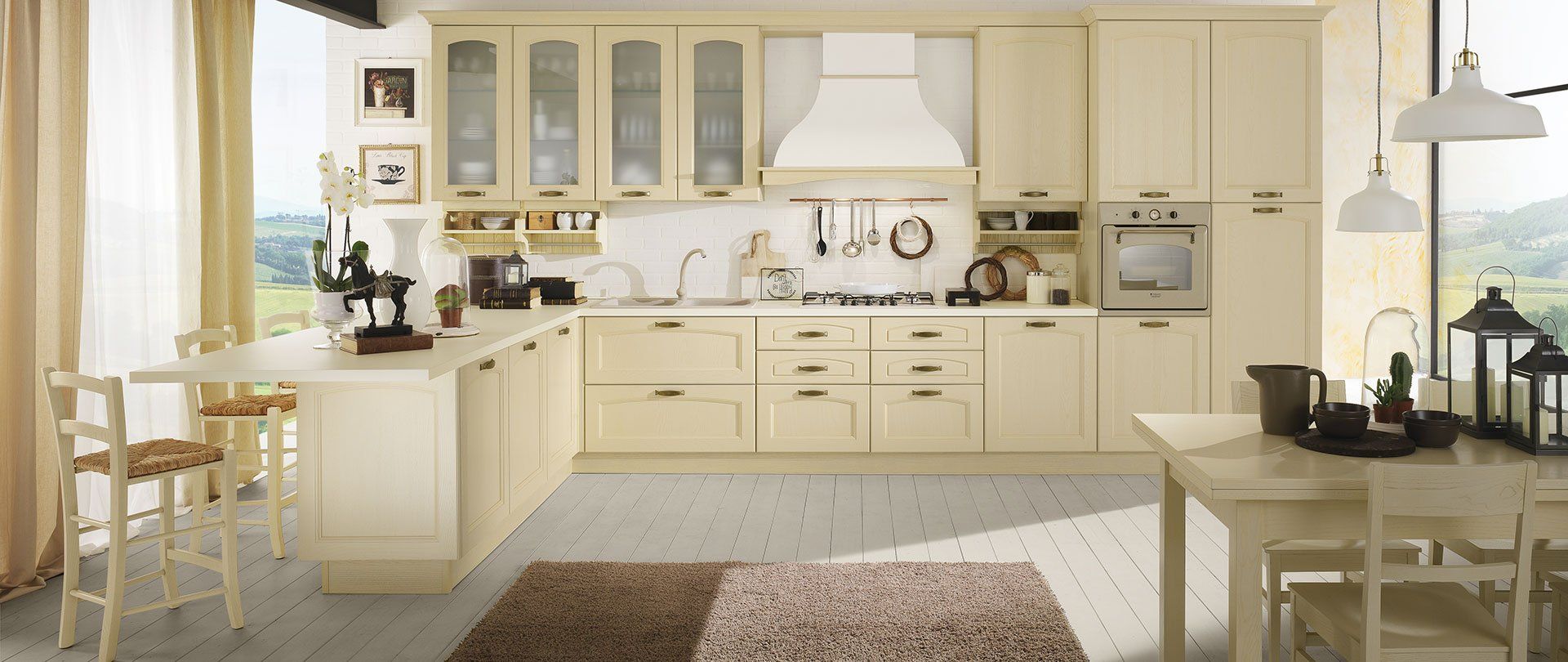 cucina classica in legno