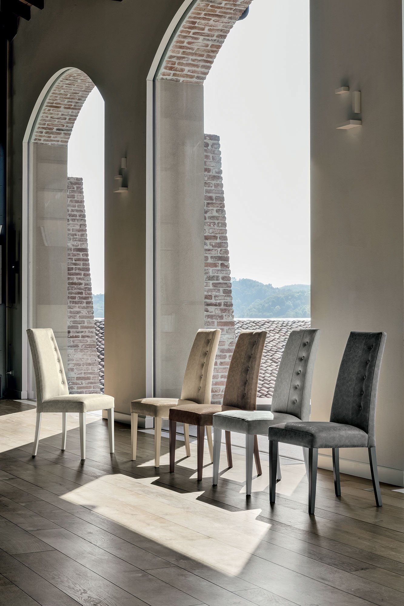 sedie moderne per zona living