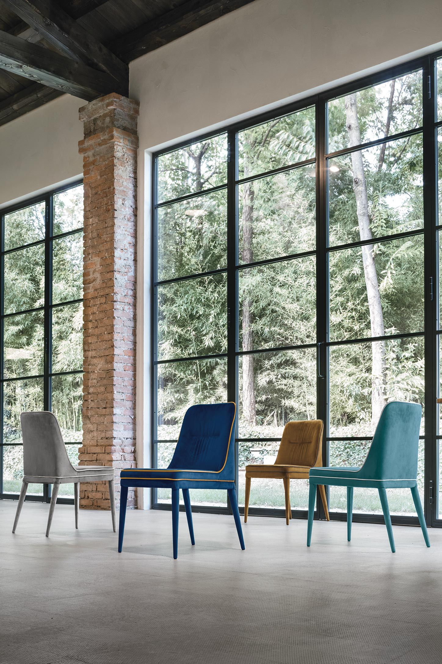 sedie colorate di design