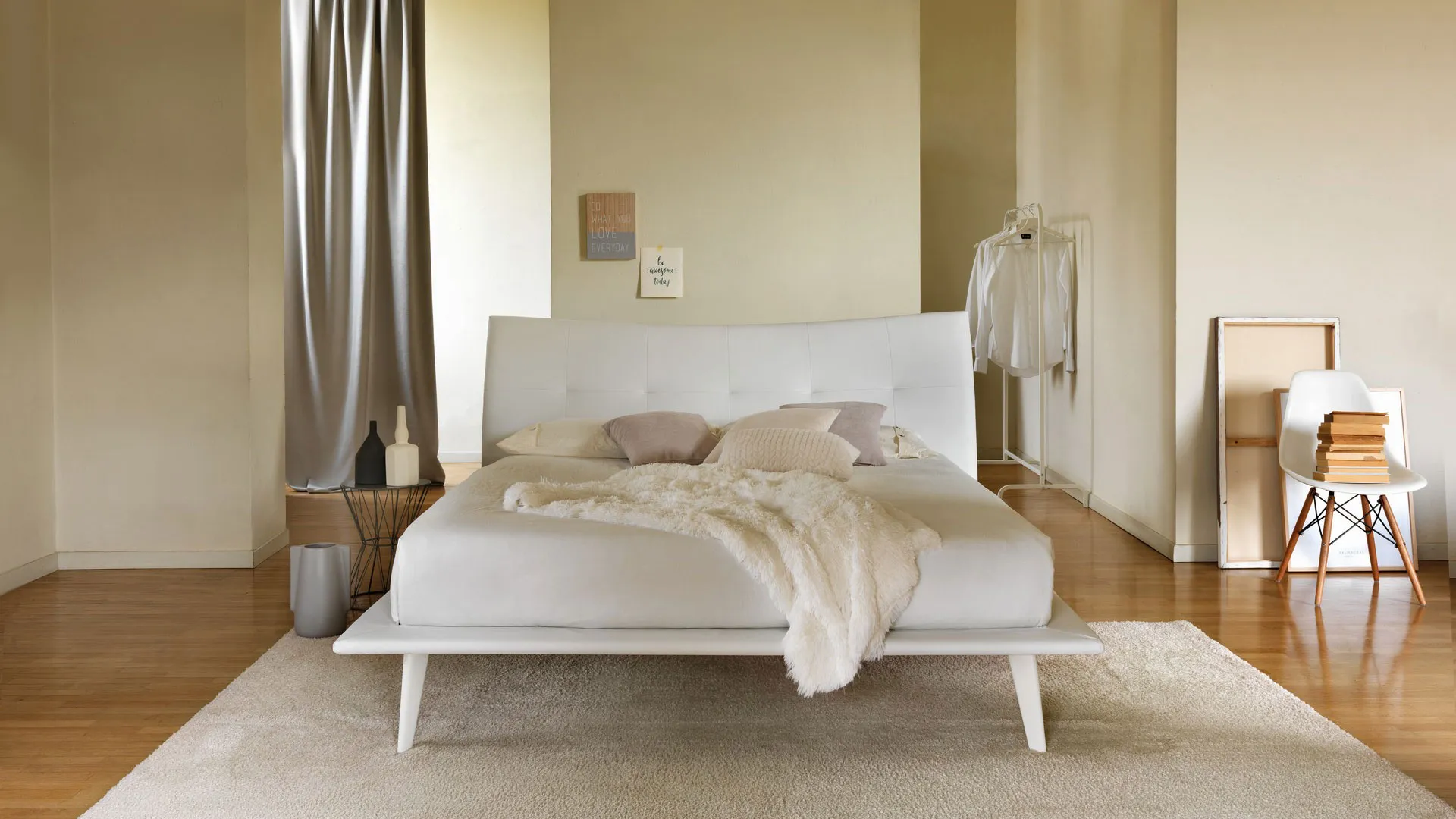 letto matrimoniale minimal