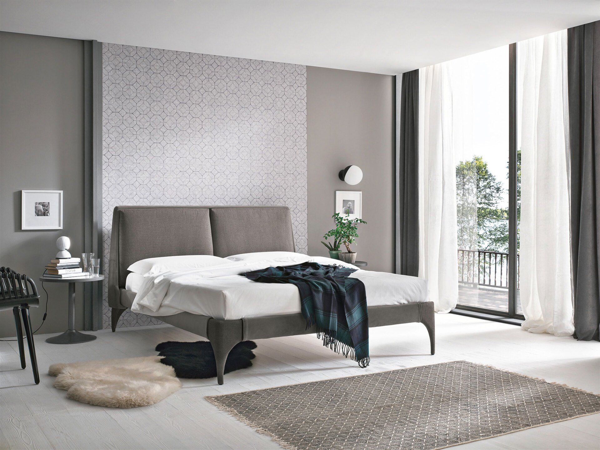 letto matrimoniale per camera moderna