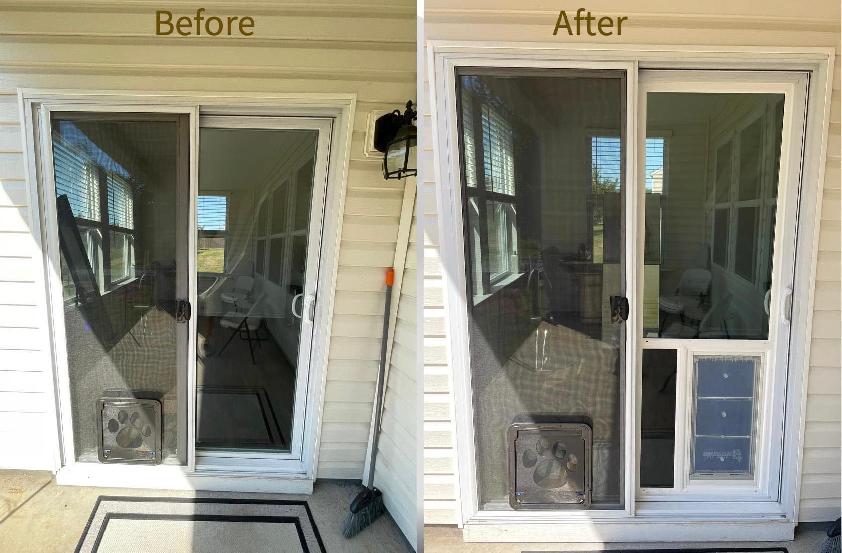 Before and After — Spartanburg, SC — Upstate Shower Door and Glass