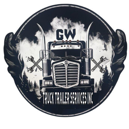 GW truck and trailer service logo
