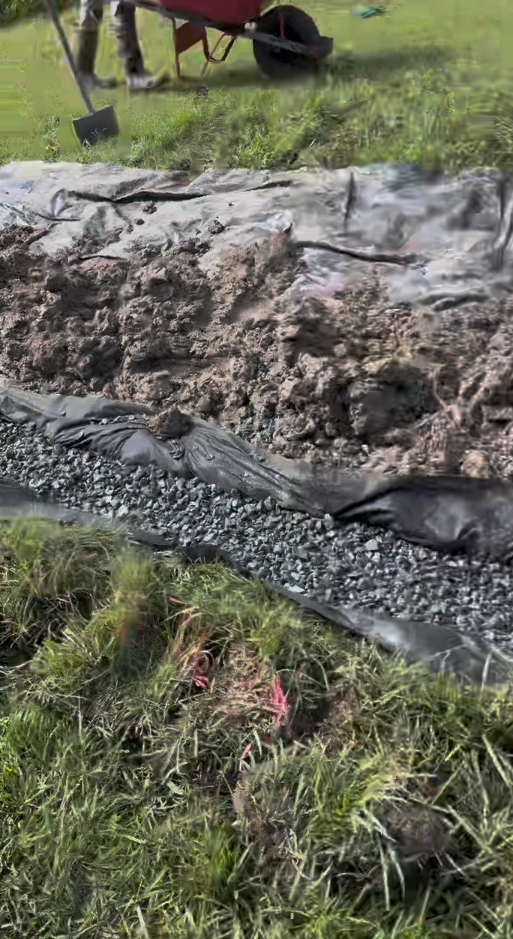 French Drain Installation Central GA
 