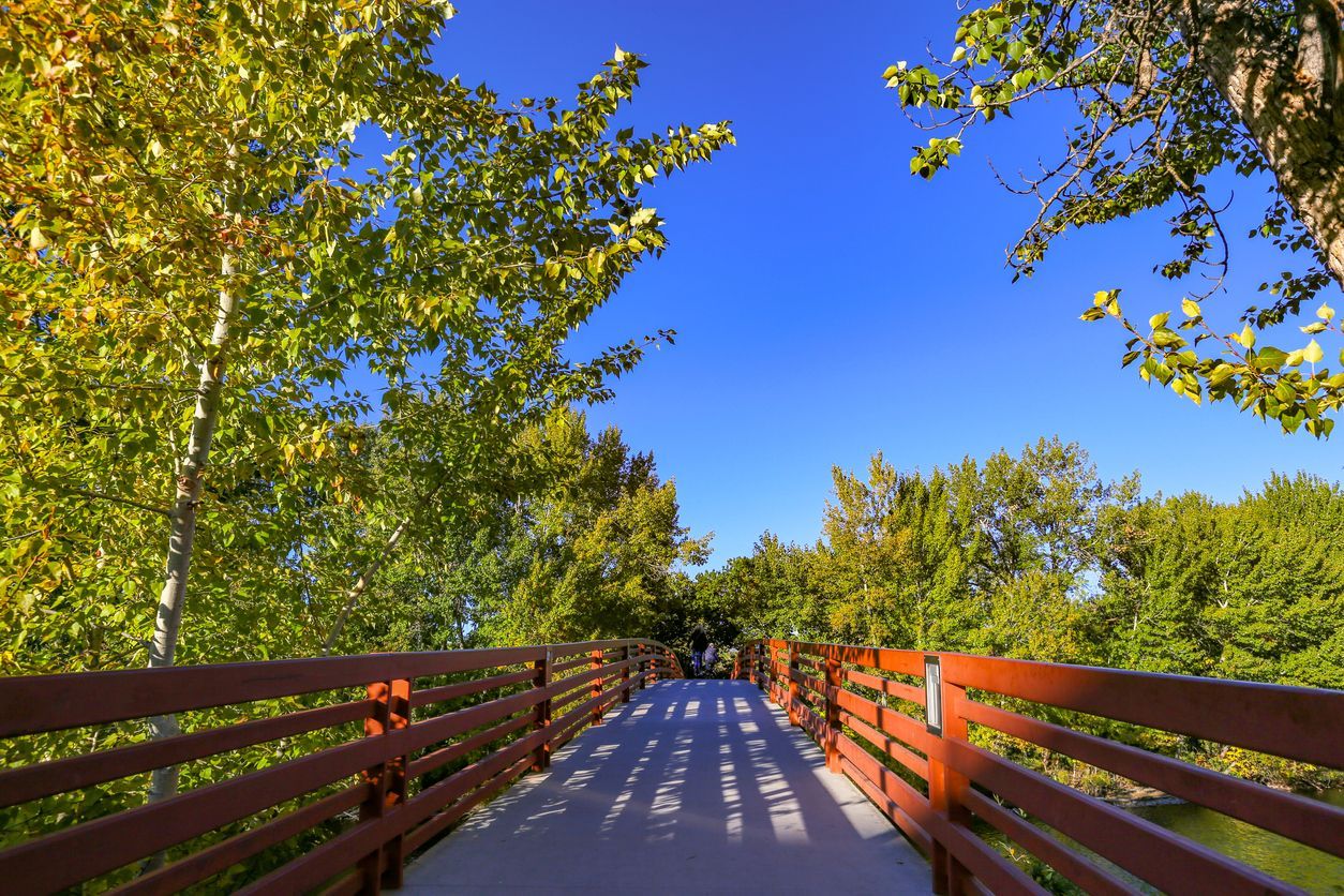 Boise Greenbelt bridge