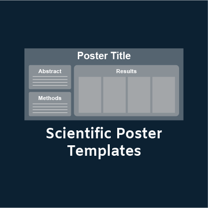 Scientific research poster template example