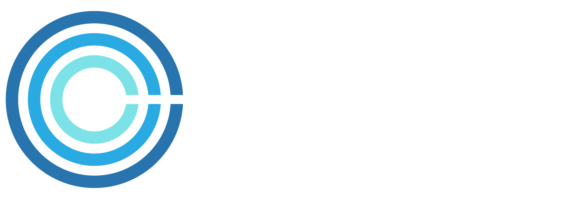 A blue and white circle with a cross in the middle on a white background.