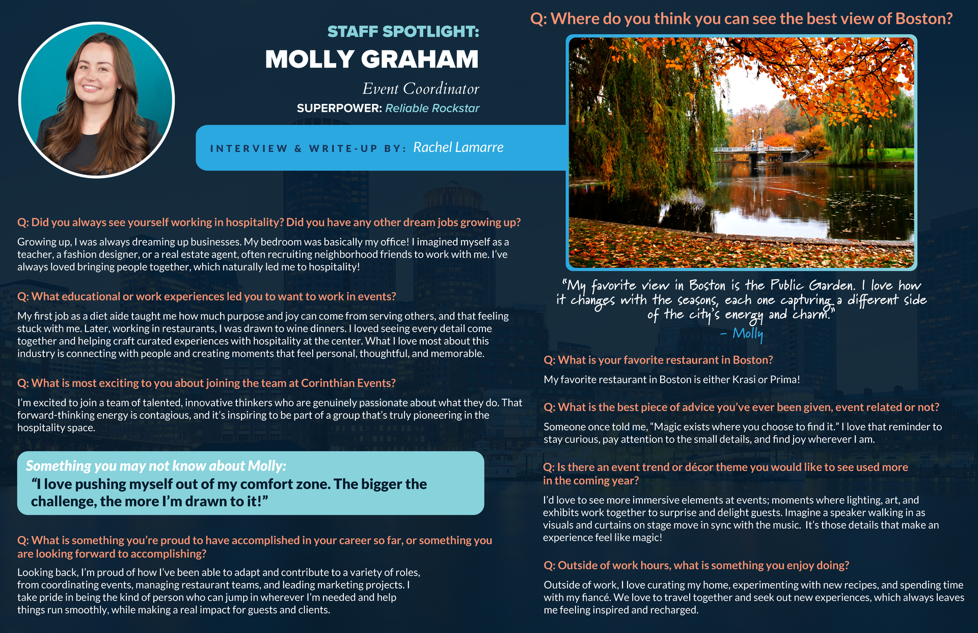 A picture of a woman with the name jessica grundt on it