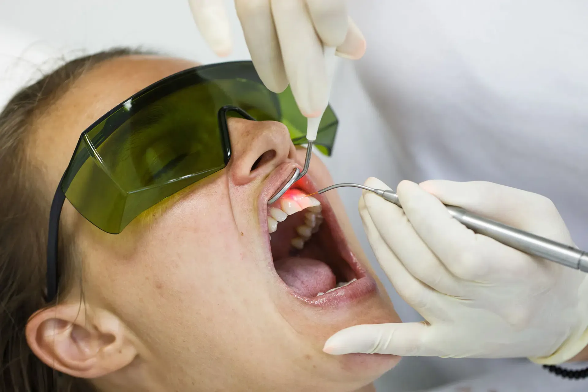 laser dentistry patient