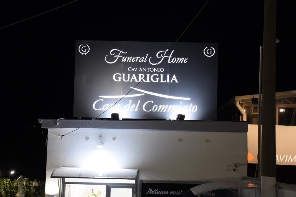 Sede dell'agenzia funebre di Salerno Guariglia