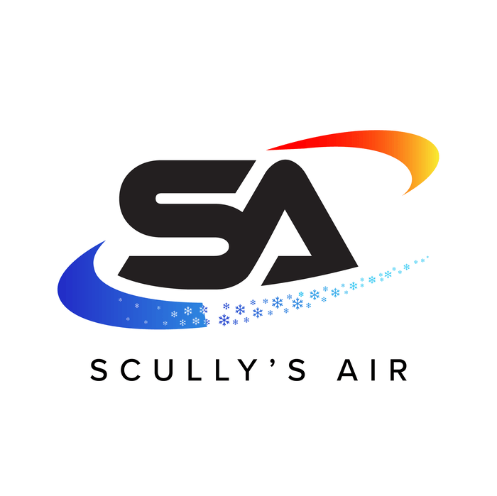 a logo for a company called scully 's air