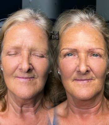 Blade to Beauty Eyebrow Microblading Before and After