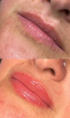 Blade to Beauty Lip Blush Services