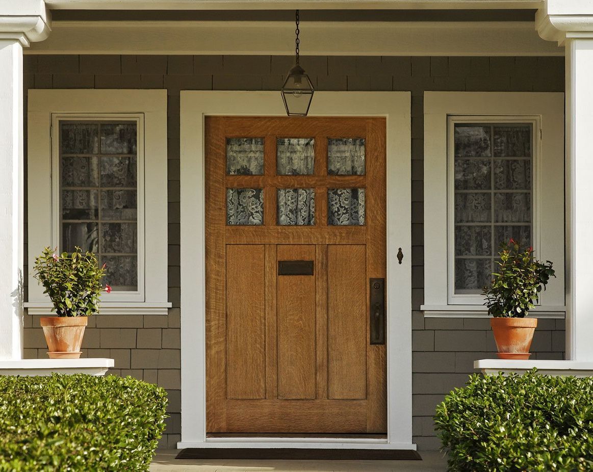 Entrance door Installation project