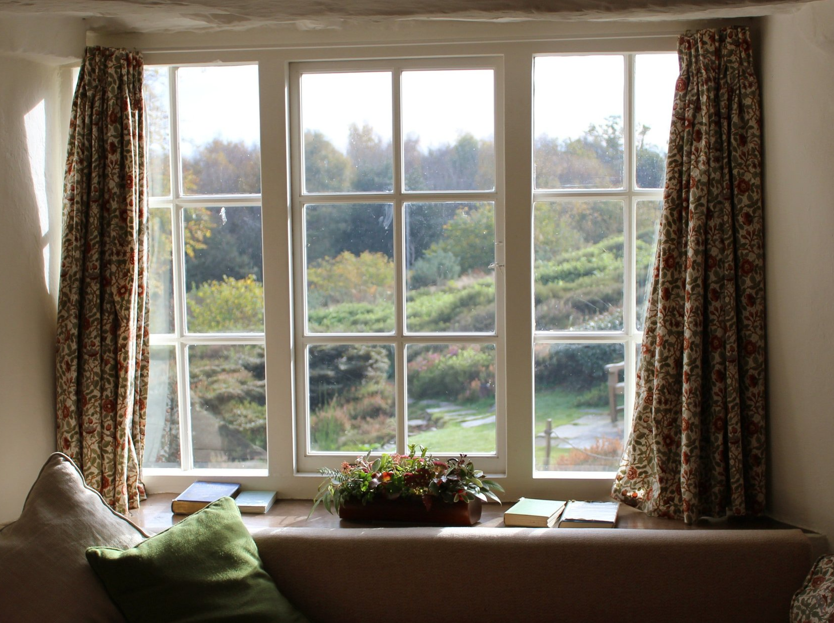 Large Window Overlooking Natural Landscape