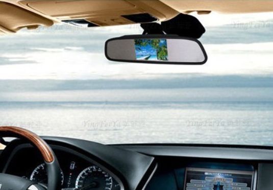 Achteruitrijcamera in de derde remlicht voor krafter en sprinter met 4,3 Inch Monitor LCD