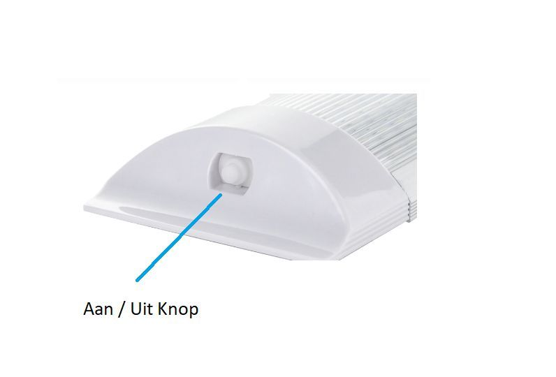 Led buis 28 cm 72 Led voor binnenverlichting 12 V - 80 V  met Aan/uit Schakelaar voor Bestelwagen Vrachtwagen Truck Camper Boot (set van 2 stuks)