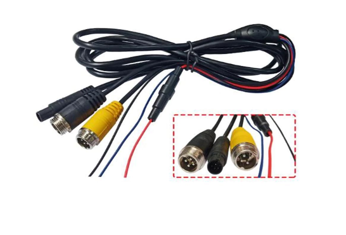 7-Inch Auto Monitor Power Kabel / 8-pin  interface AV airline / 8-pin interface airline