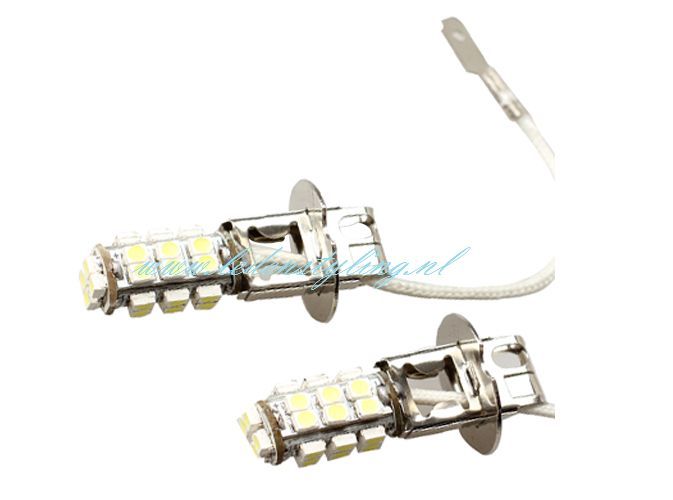 H3  LED Mistlicht 28 led ( set van 2 stuks)