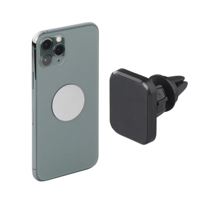 Universele smartphone houder met magneet voor ventilatierooster