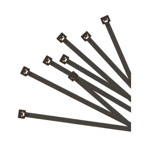 Kabelbinders 100x2,5mm 100 stuks zwart