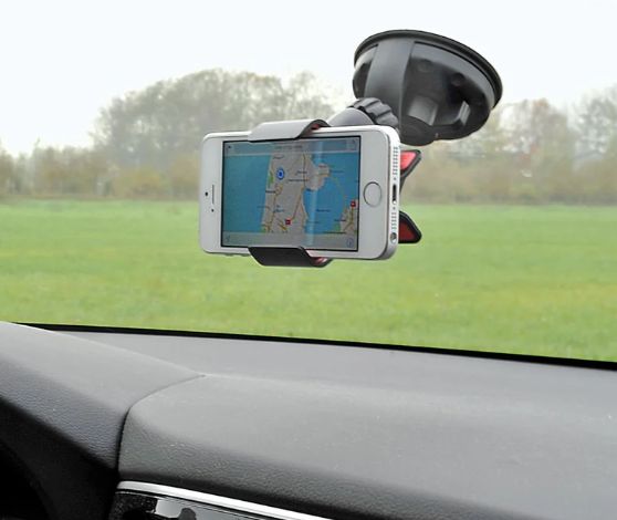 Universele GPS/GSM houder met zuignap