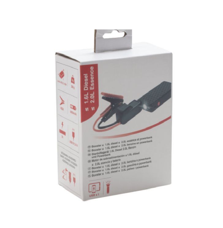 jumpstarter/startbooster/accu starter  400 12 V - 8000 mAh/400 A
