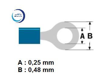 Ring connector kabelschoentje (10 stuks)