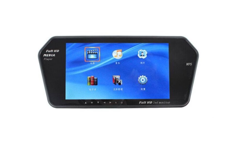 7 inch monitor met Achteruitrijcamera functie bluetooth, USB en SD kaart