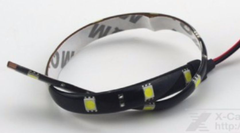 30 cm Flexibele led strip 12 leds (set van 2 stuks)