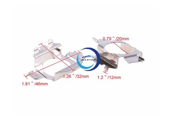 H7 Led adapter Set geschikt voor Mercedes/ BMW /Audi VW